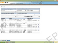 Contitech 2004/2005 electronic spare parts catalogue air spring systems for trucks, buses, commercial vehicles
