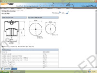 Contitech 2004/2005 electronic spare parts catalogue air spring systems for trucks, buses, commercial vehicles