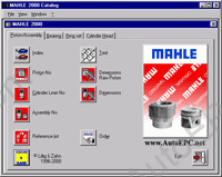 Mahle Motor spare parts catalog