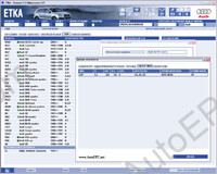 Audi VW Skoda Seat ETKA 7.1 spare parts catalogue contains the catalogue of parts and accessories for all models of the Audi, a Volkswagen, Skoda, Сеат released for European, American, Brazilian, Chinese, Mexican