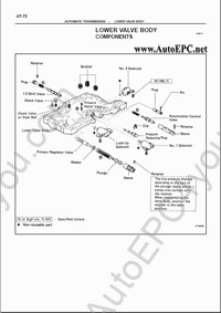 A240l transmission service manuals