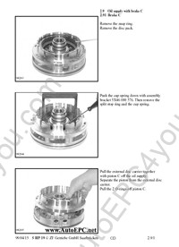 ZF 5HP19, ZF 5HP19 FL/A Automatic Transmission Service Manual, Repair