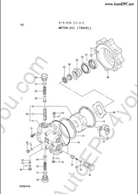 Hitachi Excavator spare parts catalog, parts book, service