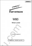 Fiat Hitachi Backhoe Loaders, Compact Wheel Loaders, Mini Wheel Loaders service manual Fiat Hitachi SL35B, SL40B, SL45B, SL55BH, SL65B, W50, W60, W70, W80, FB90.2, FB100.2, FB110.2, FB200.2 4WS, circuit diagrams Fiat Hitachi, operators manuals
