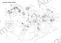 Service manual, repair manual for Komatsu Wheel Dozer WD600-1