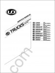 Service manual Nissan Diesel UD, maintenance, electrical wiring diagram