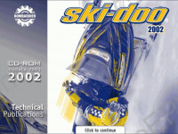Bombardier Ski Doo 2002 spare parts catalog BRP Ski Doo, repair manual, maintenance, wiring diagrams, specifications