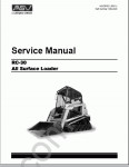ASV RC-30 Loader spare parts catalog, parts book, parts manual, service manual for mini skid steer loader ASV RC-30