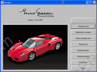 Ferrari Spare Part Catalog Spare parts catalog Ferrari, presented original spare parts and accessories catalogue