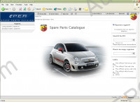 Fiat, Fiat Commercial, Lancia,  Abarth, Alfa Romeo ePER electronic spare parts catalogue