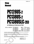 Komatsu CSS Service Construction - Crawler Excavators PC95-1 - PC270LL-7, JBP100 - JPB960 workshop service manual Komatsu Crawler Excavators PC95-1 - PC270LL-7, JBP100 - JPB960, operation and maintenance, Komatsu engine repair manual