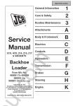 JCB Service Manuals, JCB Repair Manuals, Workshop Manuals