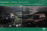 Land Rover Discovery 1989-1994 (Parts, Owners, Workshop manuals) Spare parts catalog, owner's manual, workshop manual Land Rover Discovery 1989-1994 