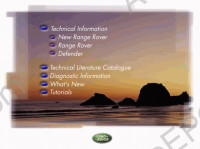 Range Rover, New Range Rover, Defender, Discovery II, FreeLander 01MY=> 2000-2002 Workshop manual, wiring diagram, maintenance Range Rover, New Range Rover, Defender, Discovery II, FreeLander 01MY=> 2000-2002