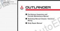 Mitsubishi Outlander 2006 The description of technology of repair and service, diagnostics, bodywork and other repair information.