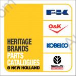 New Holland CE Heritage Brands spare parts catalog for New Holland, Fiat Kobelco, O&K, Kobelco, New Holland Constructions