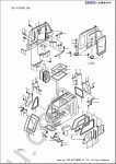 KATO SR-250SP-V (KR-25H-V3) Manual Jib H type Outrigger spare parts catalog Kato SR-250SP-V rough terrain crane in PDF