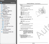 Hitachi EX75UR-5/75US-5 excavator Workshop Service Manual workshop service manual excavators Hitachi EX75UR-5/75US-5, electrical wiring diagram, hydraulic schematic, troubleshooting manual