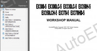 Hitachi EX300-5/300LC-5/330LC-5/350H-5/350LCH-5/370-5/370HD-5 Workshop Service Manual, Circuit Diagram & Harness, Technical Manual, Operational Principle