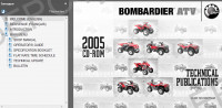 BRP Can-Am ATV Service Manual 2005 Workshop Service Manual BRP Сan-Am, Electrical Wiring Diagram, Maintenance & Operation Manual, all models 2005 year