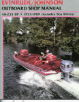 Evinrude/Johnson Outboard 48-235HP /1973-1989 Service Manual workshop service manual Evinrude/Johnson outboard