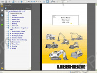 Liebherr L506 - L510 Wheel Loader Service Manual workshop service manual Liebherr L506 - L510, electrical wiring diagram, hydraulic diagram, operator's manual