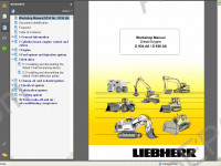 Liebherr Diesel Engines D934 A6/ D936 A6 Service Manual workshop service manual Liebherr Diesel Engine D934 A6 / D936 A6, repair manual, assembly, disassembly, specifications