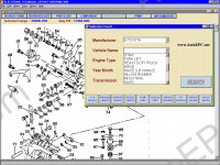 Denso electronic catalogue of spare parts