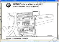 BMW EBA German original spare parts and accessories installation manual, connection, adjustment, electrical wiring diagrams, all series BMW cars