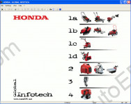 Honda Power Equipment 3.2 Global Infotech electronic spare parts catalogue, repair manuals, service manuals Honda Engines, Garden - Lawnmowers, Honda Lawntractors, Tillers, Riding mowers, Honda Tractors