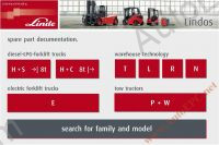 Linde ForkLift Truck 2009 electronic spare parts catalogue Linde Forklift Trucks, presented Spare Parts Documentation, Linde Parts Manuals, Linde Forklift Serivce Information, Operating instructions, training manuals, assembly, disassembly, maintenance, repair, technical data, wiring  diagrams, hydraulic diagrams