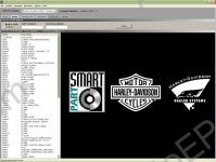 Harley-Davidson, Buell PartSmart elecronic spare parts and accessories catalogue motorcycles Harley-Davidson, motorcycles Buell, presents all models before 2008 year