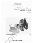 Terex Backhoe Loaders 700/800/900 spare parts catalogue, Terex Tractor Backhoe Loaders parts manuals