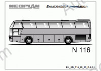 Neoplan electronic spare parts catalogue, presented buses Neoplan Euro2 N122, N116, N316, N516, 2002-2004