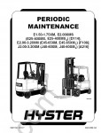 Hyster Class 1 Electric Motor Rider Trucks repair manuals, hyster forklift technical publications, service manuals, electrical wiring diagrams, hydravlic diagrams, specifications, removal and disassembly, maintenance, troubleshooting