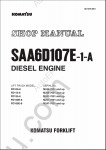 Komatsu Engine 6D107E-1-A repair manual for Komatsu engines 6D107E-1-A