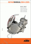 KTM 85 SX / 105 SX 2004-2005 repair manual for KTM 85 SX / 105 SX 2004-2005