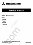 Mitsubishi Engine S4Q2 Service manual for MMC diesel engine S4Q2