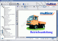MultiCar service manuals and spare parts catalog.