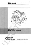 Nilfisk Advance spare parts catalog for Nilfisk Advance, PDF