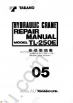 Tadano Truck Crane TL-250E-1 Tadano Truck Crane TL-250E-1 service manual