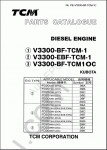 TCM ForkLift EPC 2007 spare parts identification catalog for TCM forklifts, PDF
