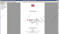 Terex Schaeff HR 1.5, 1.6, 2.0, 3.7 electronic spare parts identification catalogs + operating instructions