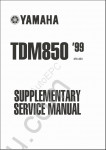 Yamaha TDM850 repair manual for Yamaha TDM850 1996, 1999