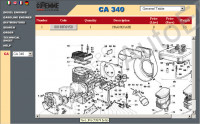Ruggerini Motors spare parts catalog