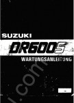 Suzuki DR350-600 repair manual