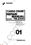 Tadano Cargo Cranes TM-Z300-21 Tadano Cargo Cranes TM-Z300-21 service manual