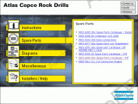 Atlas Copco Rock Drills ROC L7 Drill spare parts catalog for ROC L7 Drill