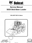 Bobcat Loaders Skid-Steer M-Series Service Manuals and Operation & Maintenance Manuals Bobcat Loaders Skid-Steer M-Series, PDF