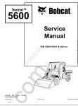 Bobcat Toolcat Work Machines Service Manuals and Operation & Maintenance Manuals Bobcat Toolcat Work Machines, PDF